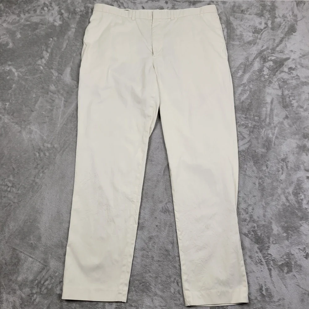 Polo Ralph Lauren Mens Classic Fit‎ Chino Pants Size 38x31 Khaki Beige Casual